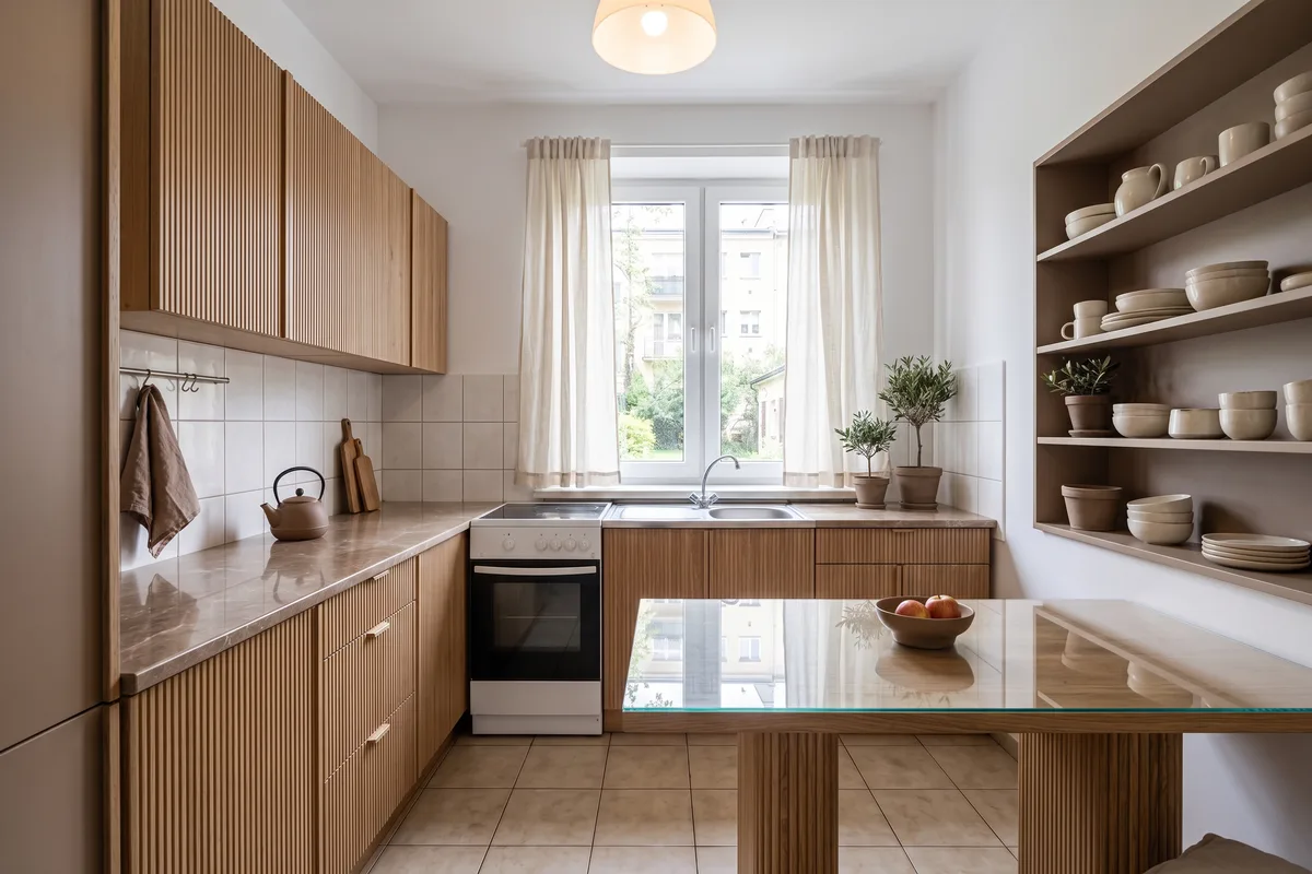 Home staging kuchni - zaaranżuj i odśwież kuchnię na zdjęciu